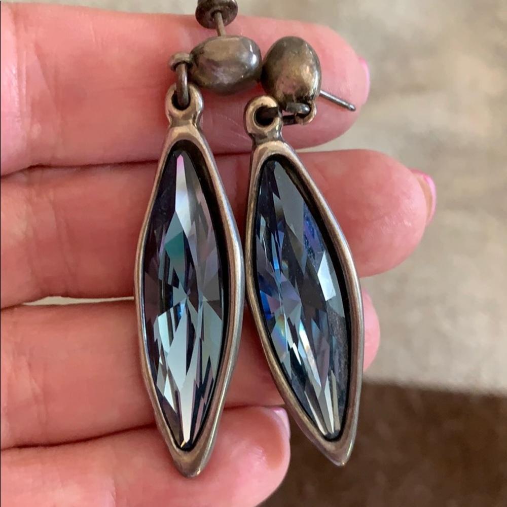 Uno de 50 sterling silver earrings